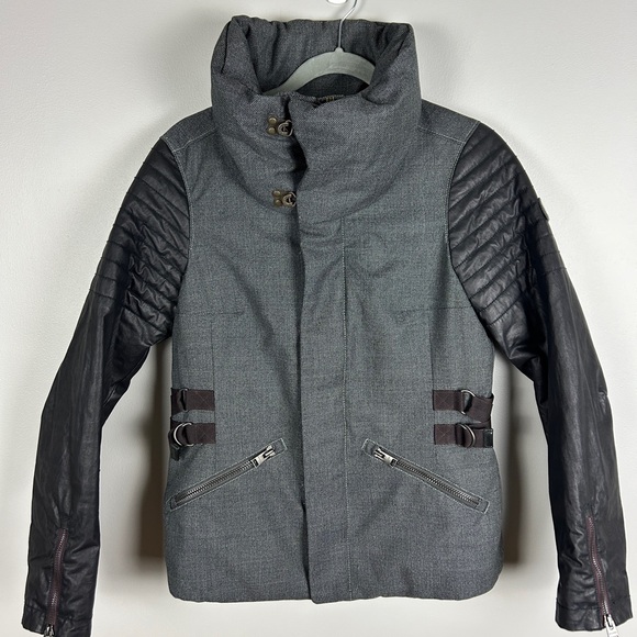 Sorel Jackets & Blazers - SOREL Joan of Arctic Down Filled Winter Coat‎ Size Small Grey Black Wool Snow